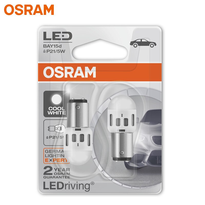 OSRAM LED 6000K  ȭƮ 1357CW P21/5W ȣ  S2..